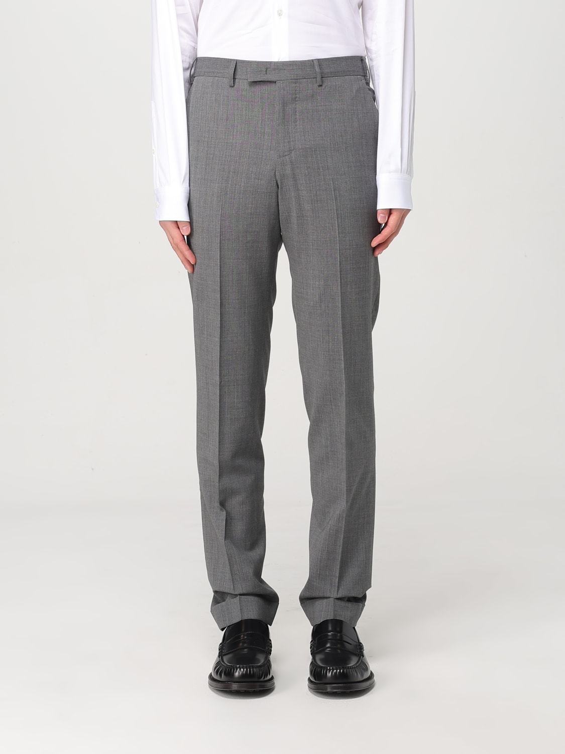 PT TORINO PANTALONE: Pantalone PT Torino in lana , Grigio 1 - Img 1