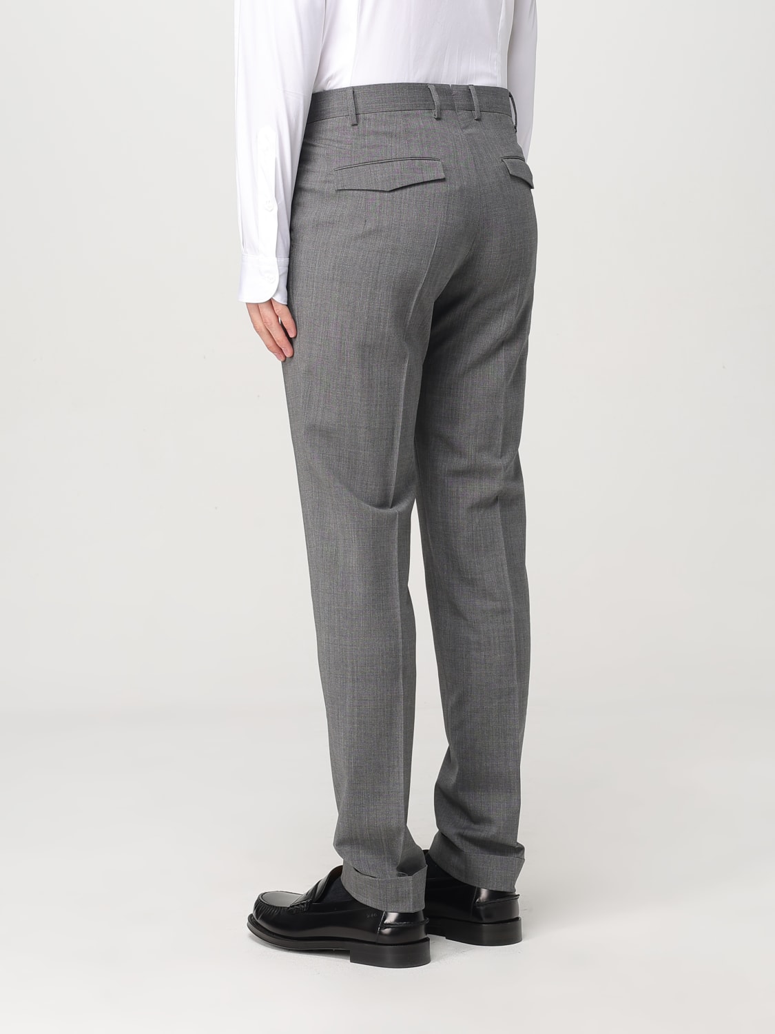 PT TORINO PANTALONE: Pantalone PT Torino in lana , Grigio 1 - Img 2