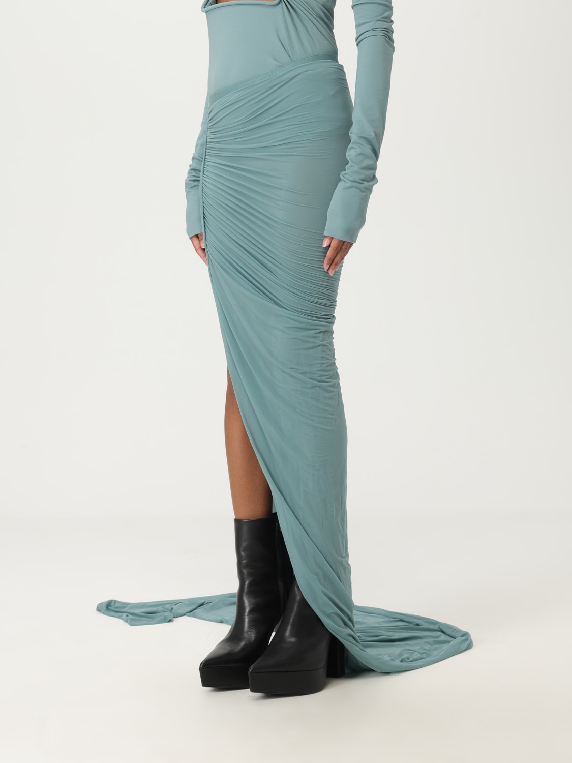 RICK OWENS GONNA: Gonna Rick Owens in jersey , Blue - Img 4