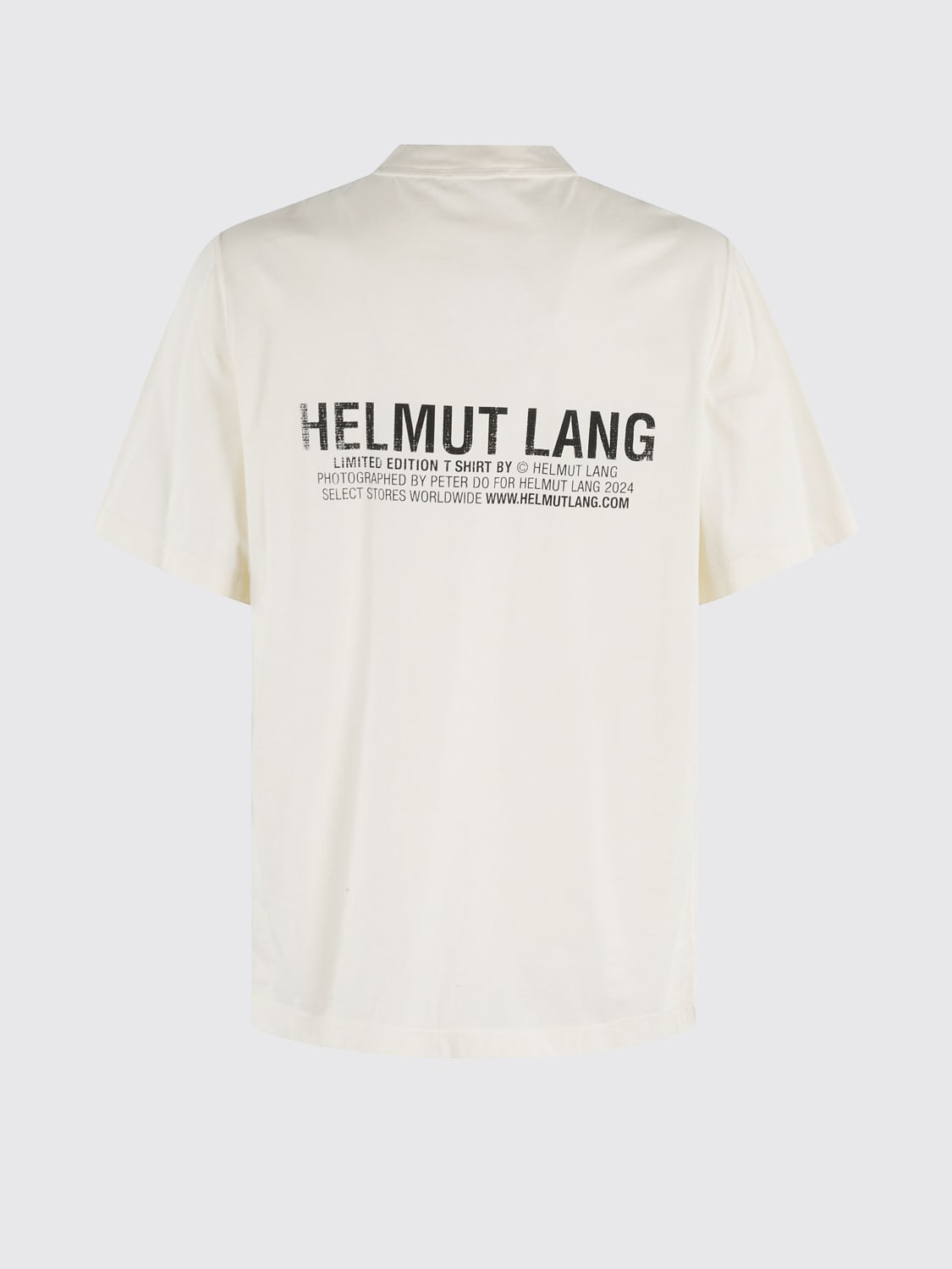 HELMUT LANG 티셔츠: 티셔츠 남성 Helmut Lang, 화이트 - Img 2