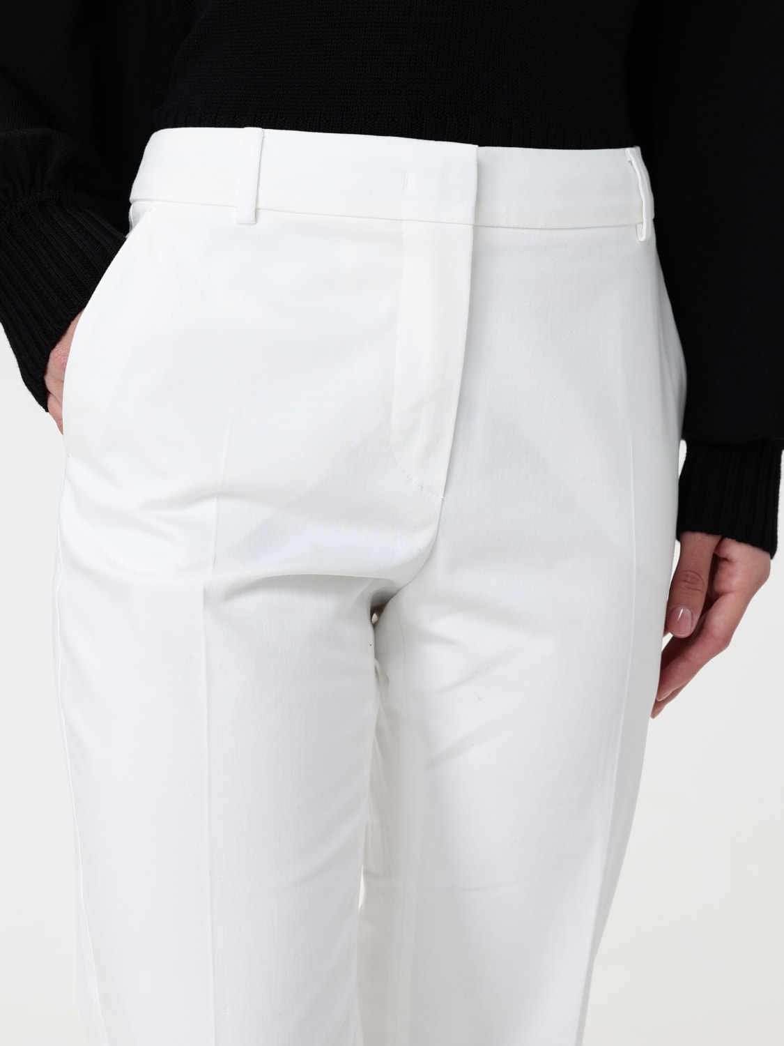 MAX MARA PANTS: Pants woman Max Mara, White - Img 5