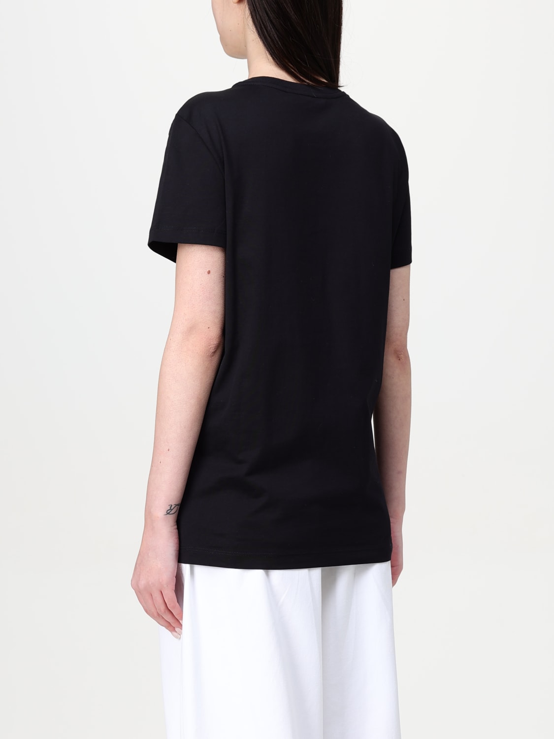 MAX MARA T恤: 上衣 女士 Max Mara, 黑色 - Img 2