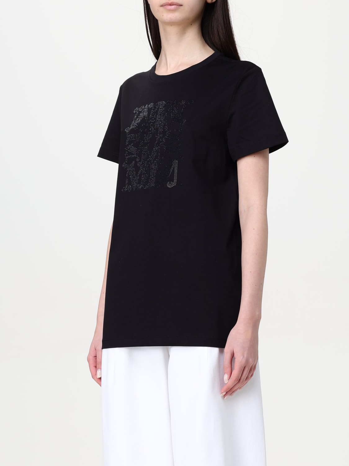 MAX MARA T恤: 上衣 女士 Max Mara, 黑色 - Img 3