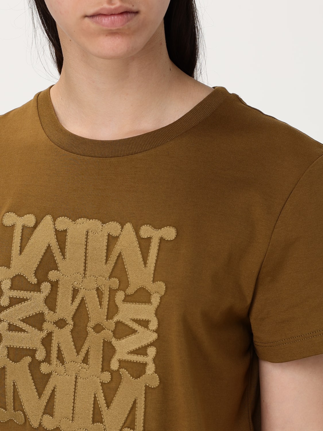 MAX MARA T-SHIRT: Top femme Max Mara, Vert - Img 5