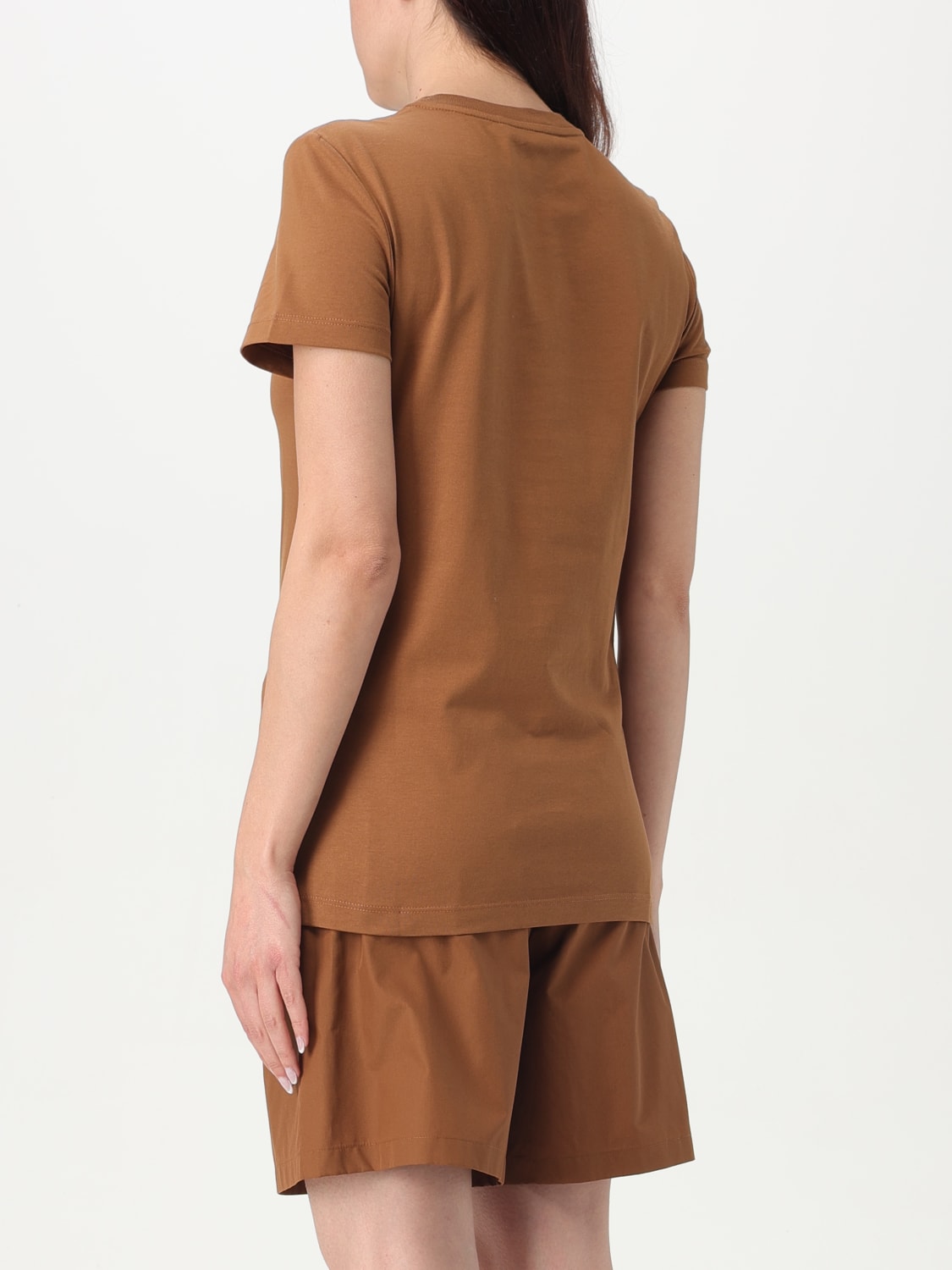 MAX MARA T-SHIRT: Top femme Max Mara, Cuir - Img 3
