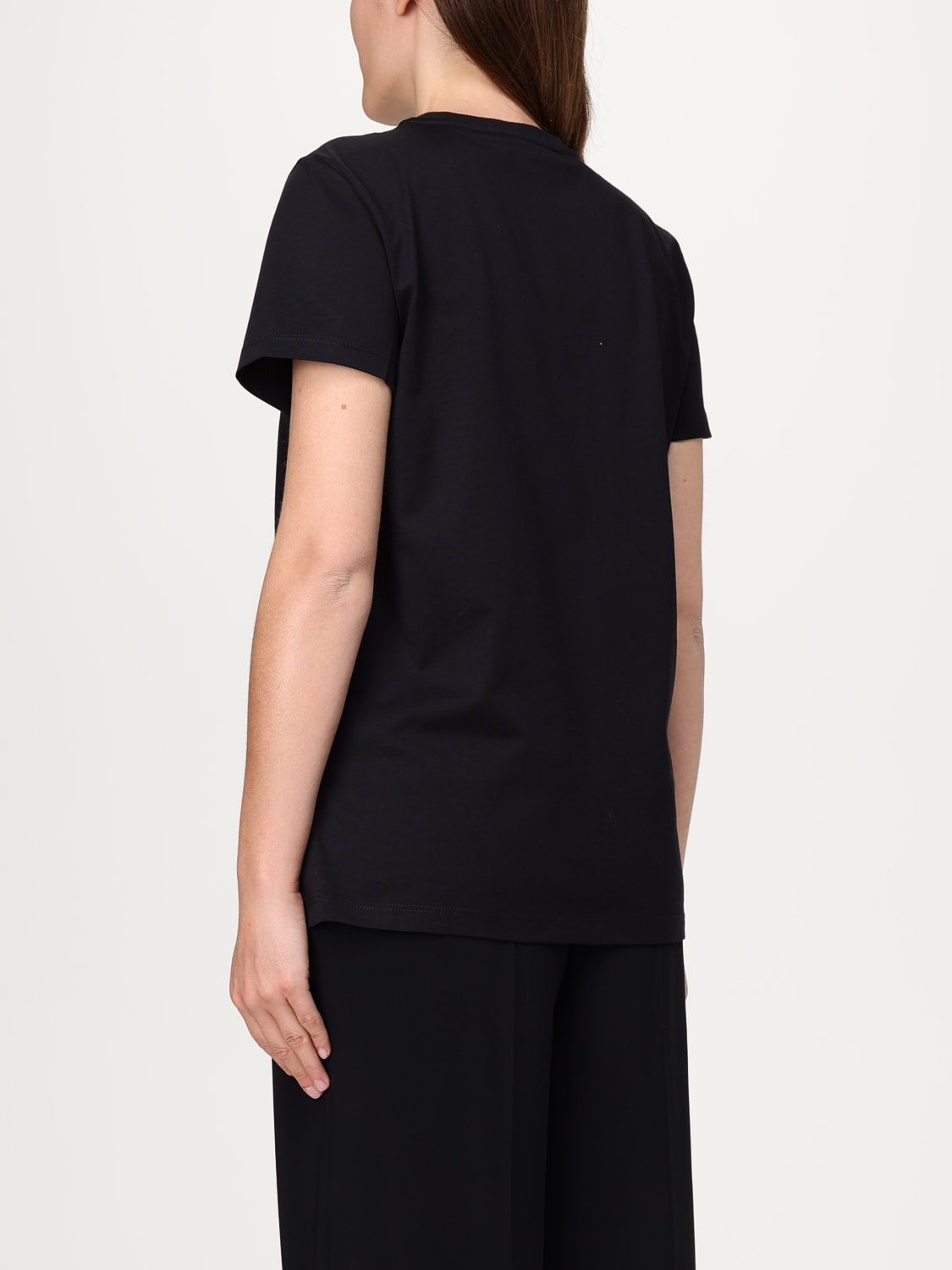 MAX MARA T-SHIRT: Top femme Max Mara, Noir 1 - Img 3