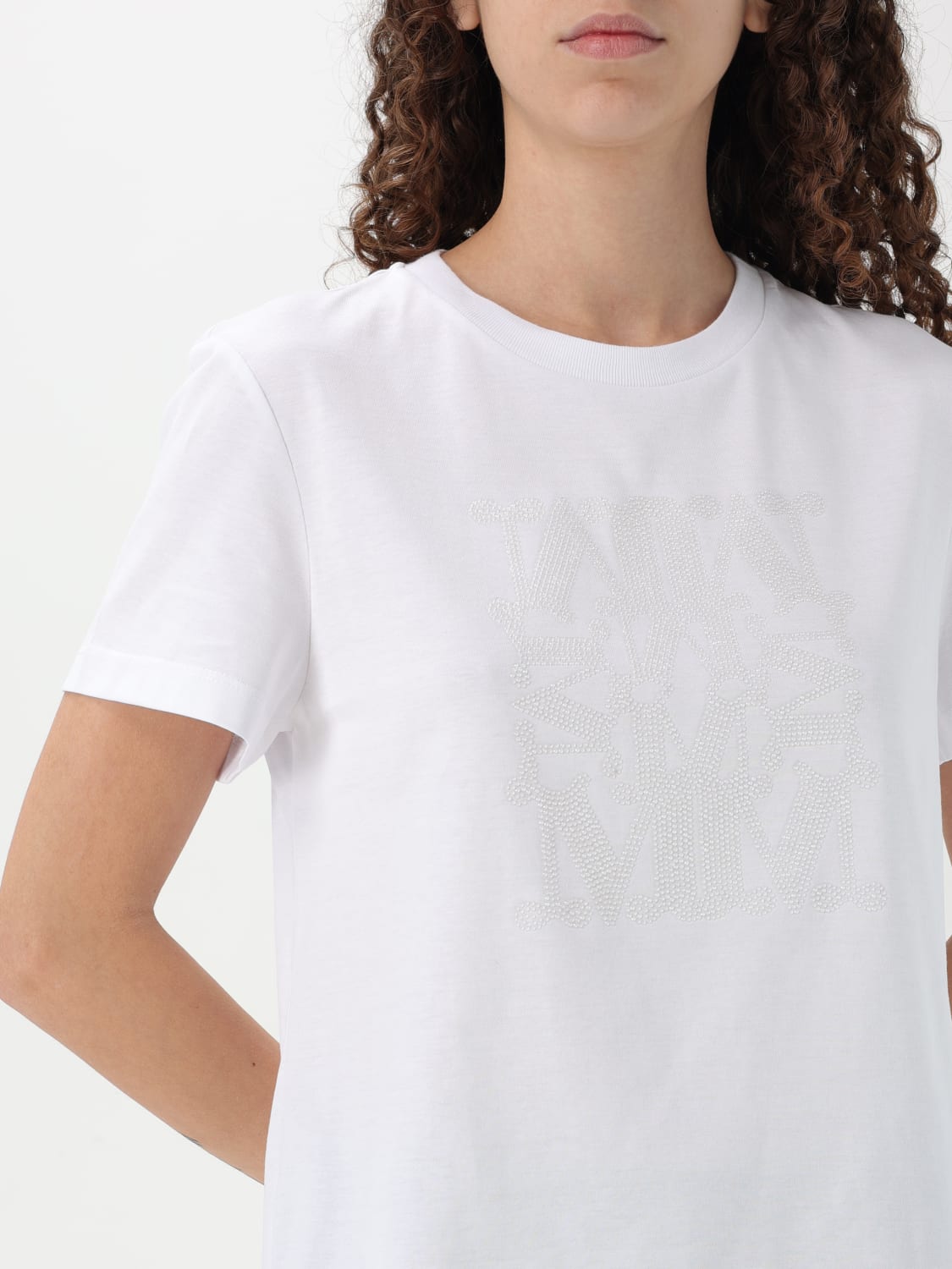 MAX MARA T-SHIRT: Top femme Max Mara, Blanc 1 - Img 4
