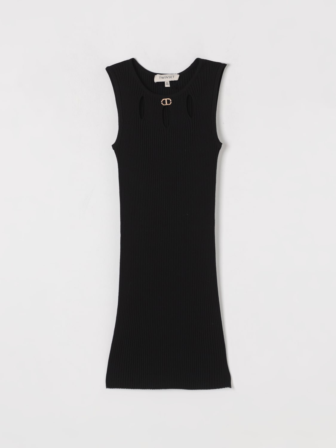 TWINSET KLEID: Kleid kinder Twinset, Schwarz - Img 1