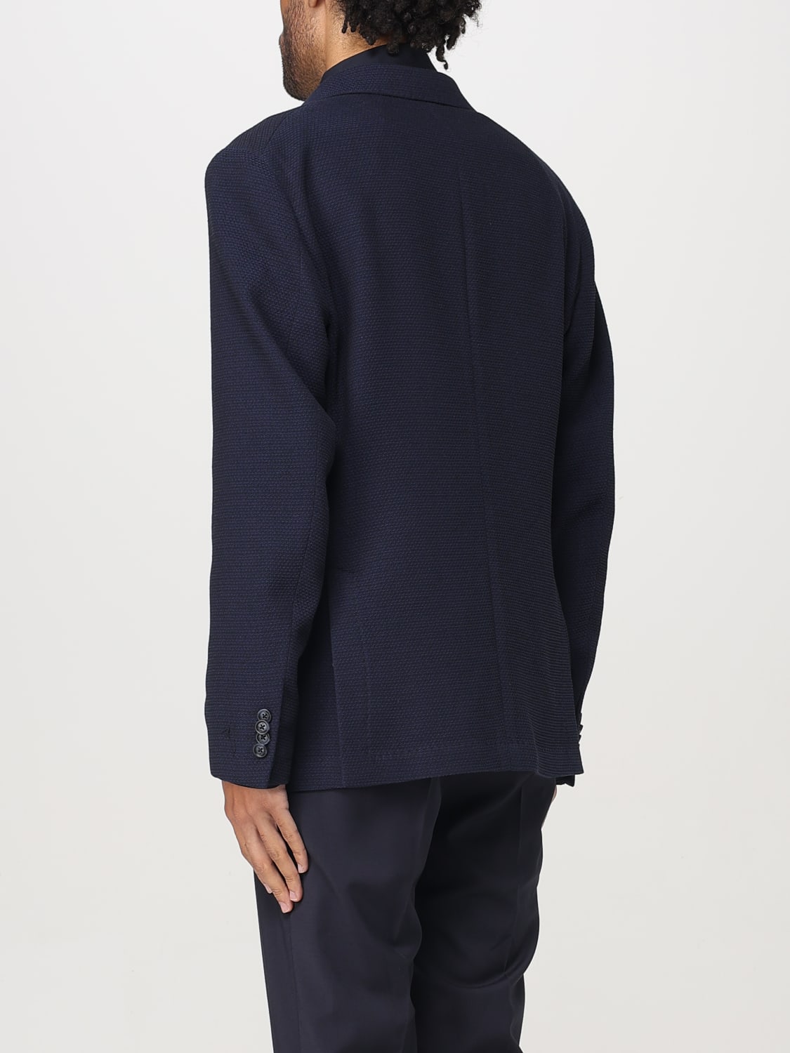 MANUEL RITZ JACKET: Blazer men Manuel Ritz, Blue - Img 2