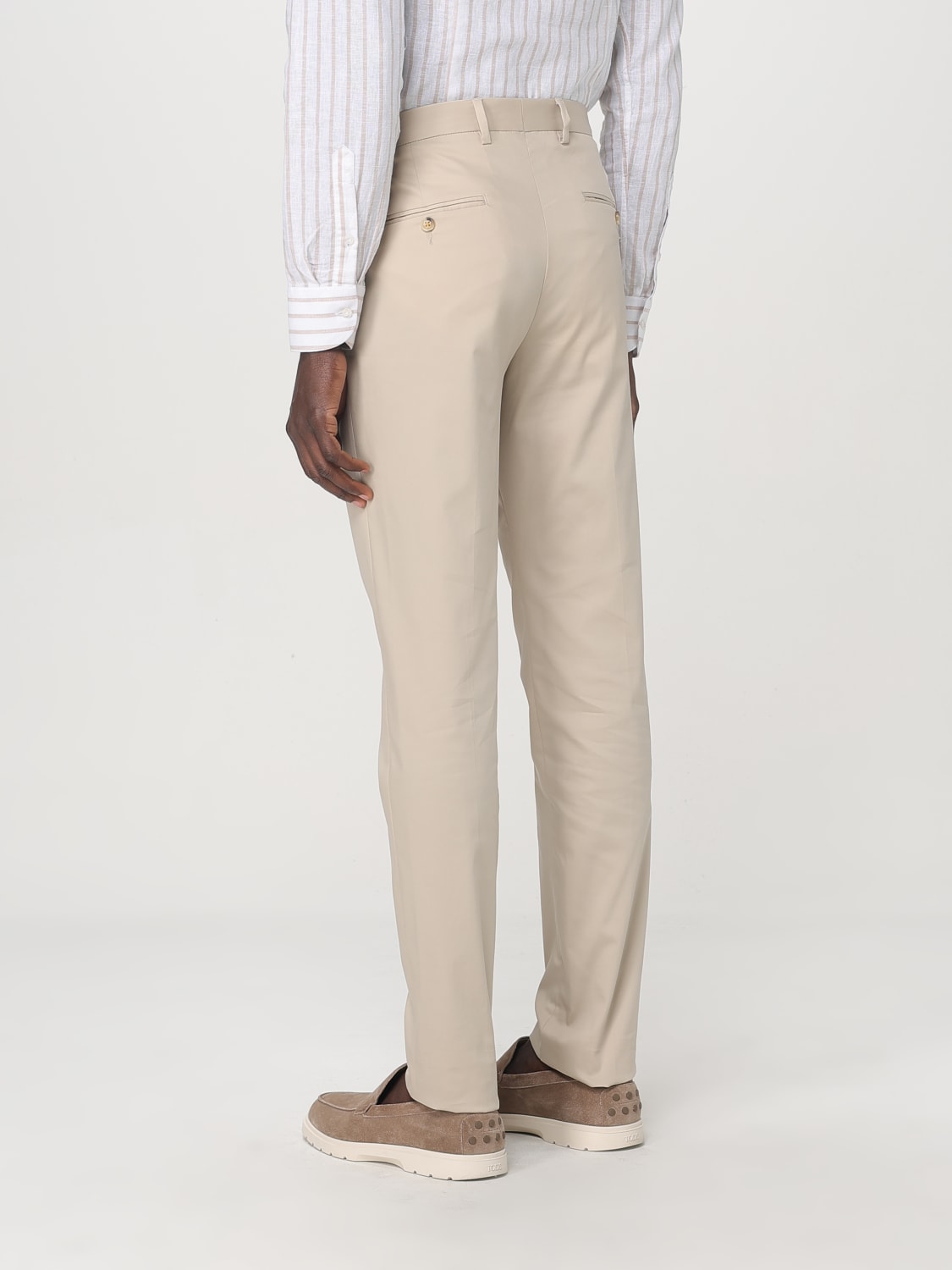MANUEL RITZ PANTALONI: Pantalone Manuel Ritz in misto cotone , Beige - Img 2