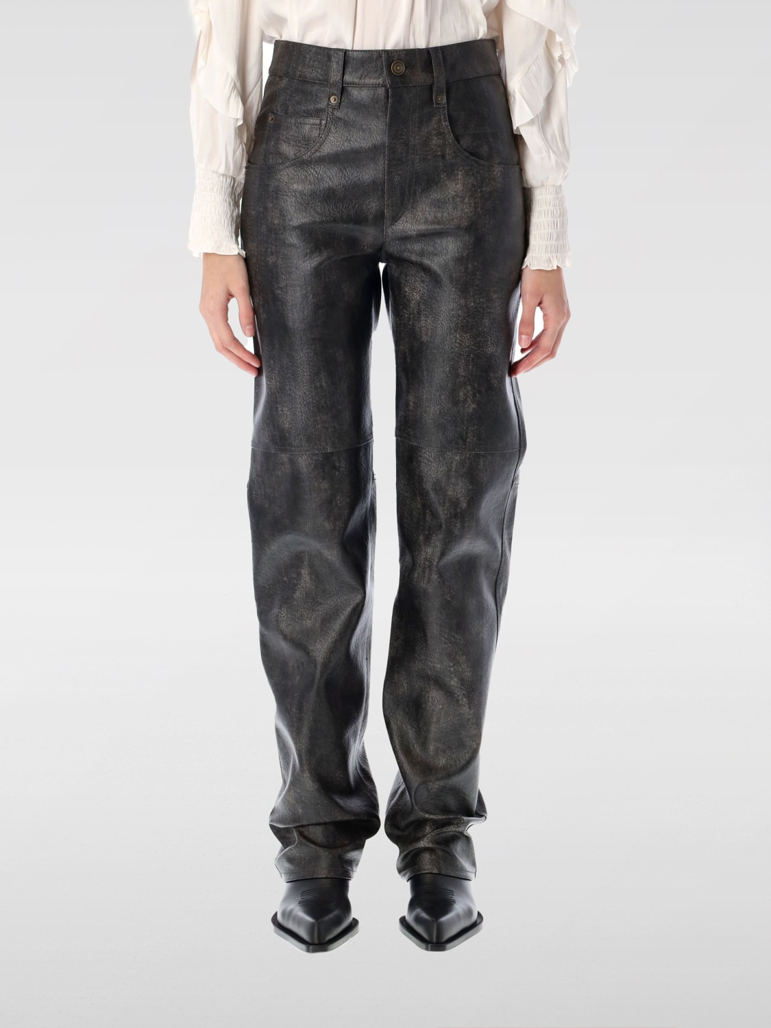 ISABEL MARANT ETOILE HOSE: Hose damen Isabel Marant Etoile, Schwarz - Img 1