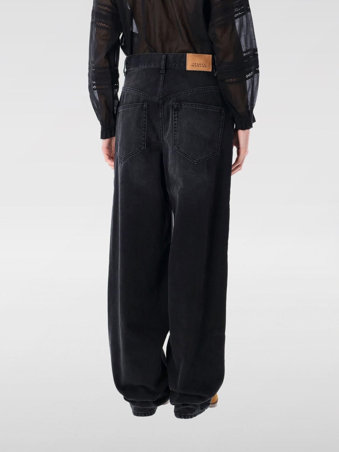 デニム・ジーパン ISABEL MARANT ETOILE JEANS (PA0273FAB1H04I) JOANNY PANTS Woman blue | ISABEL MARANT Official online store