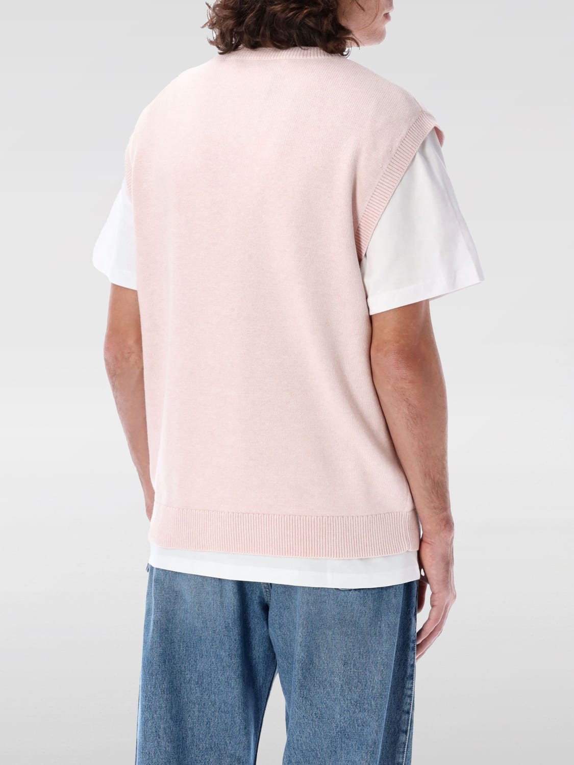 JW ANDERSON SUIT VEST: Jacket men Jw Anderson, Pink - Img 2