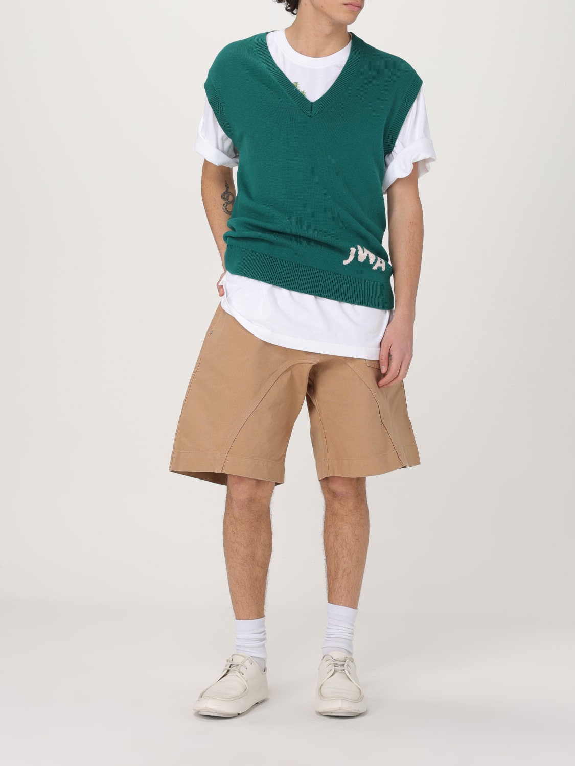 JW ANDERSON SUIT VEST: Jacket men Jw Anderson, Green - Img 2