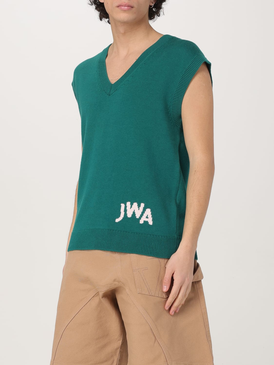 JW ANDERSON SUIT VEST: Jacket men Jw Anderson, Green - Img 4