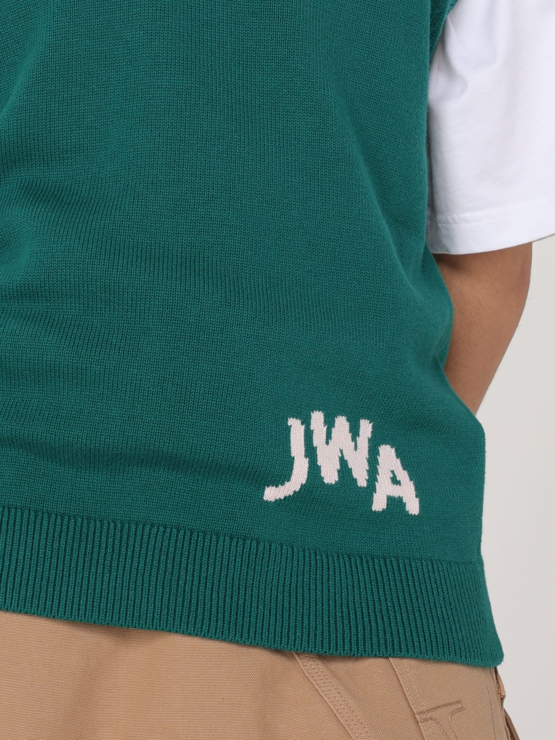 JW ANDERSON SUIT VEST: Jacket men Jw Anderson, Green - Img 5