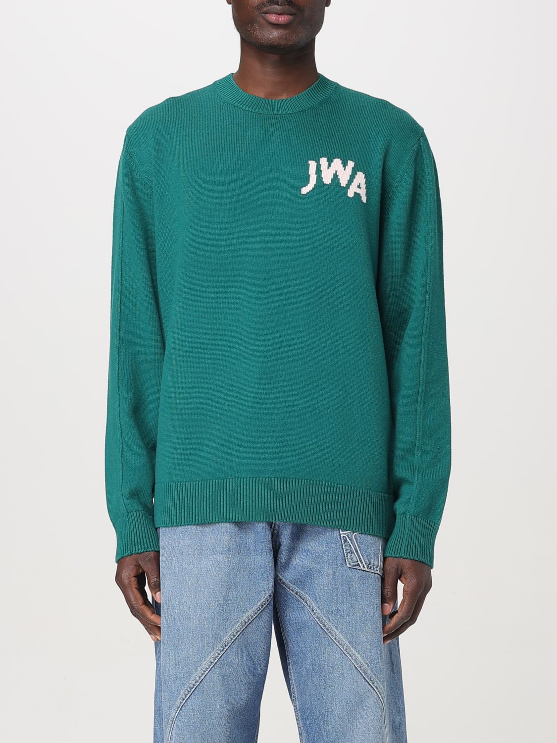JW ANDERSON SWEATER: Sweater men Jw Anderson, Green - Img 1