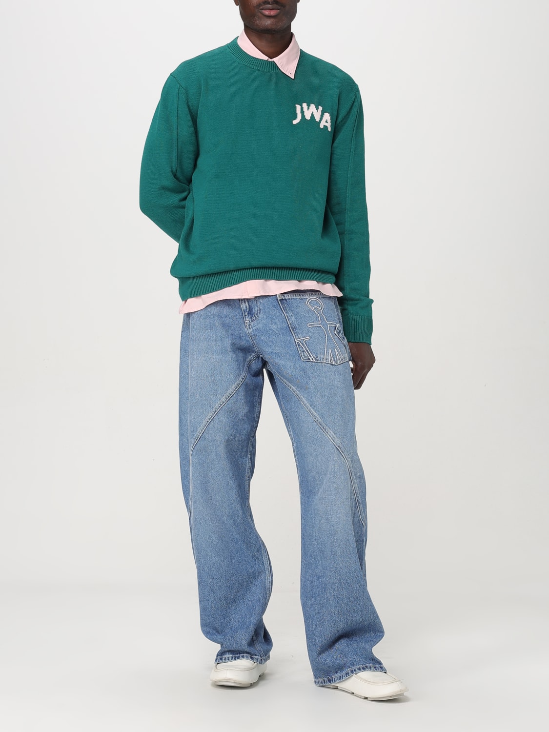 JW ANDERSON SWEATER: Sweater men Jw Anderson, Green - Img 2