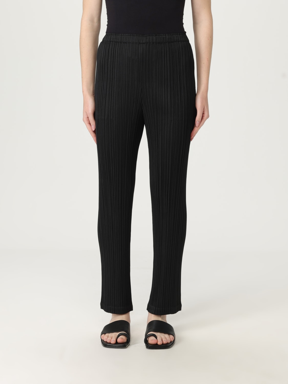 PLEATS PLEASE ISSEY MIYAKE｜TRAINING PANTS (PP56JF111-12 PLEATS PLEASE ISSEY MIYAKE - Women Basics Pants – Atelier