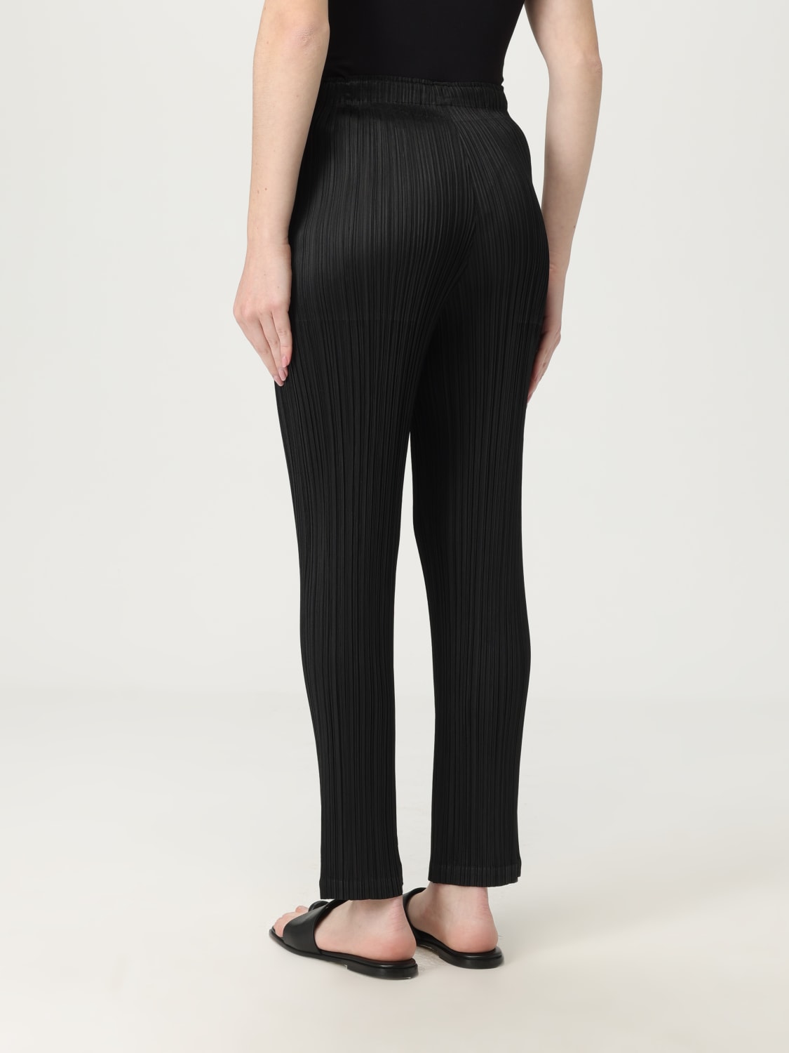 パンツ ISSEY MIYAKE Woman Pants Black IM56KF857 15 PLEATS PLEASE ISSEY MIYAKE: Pants woman - Black | Pleats