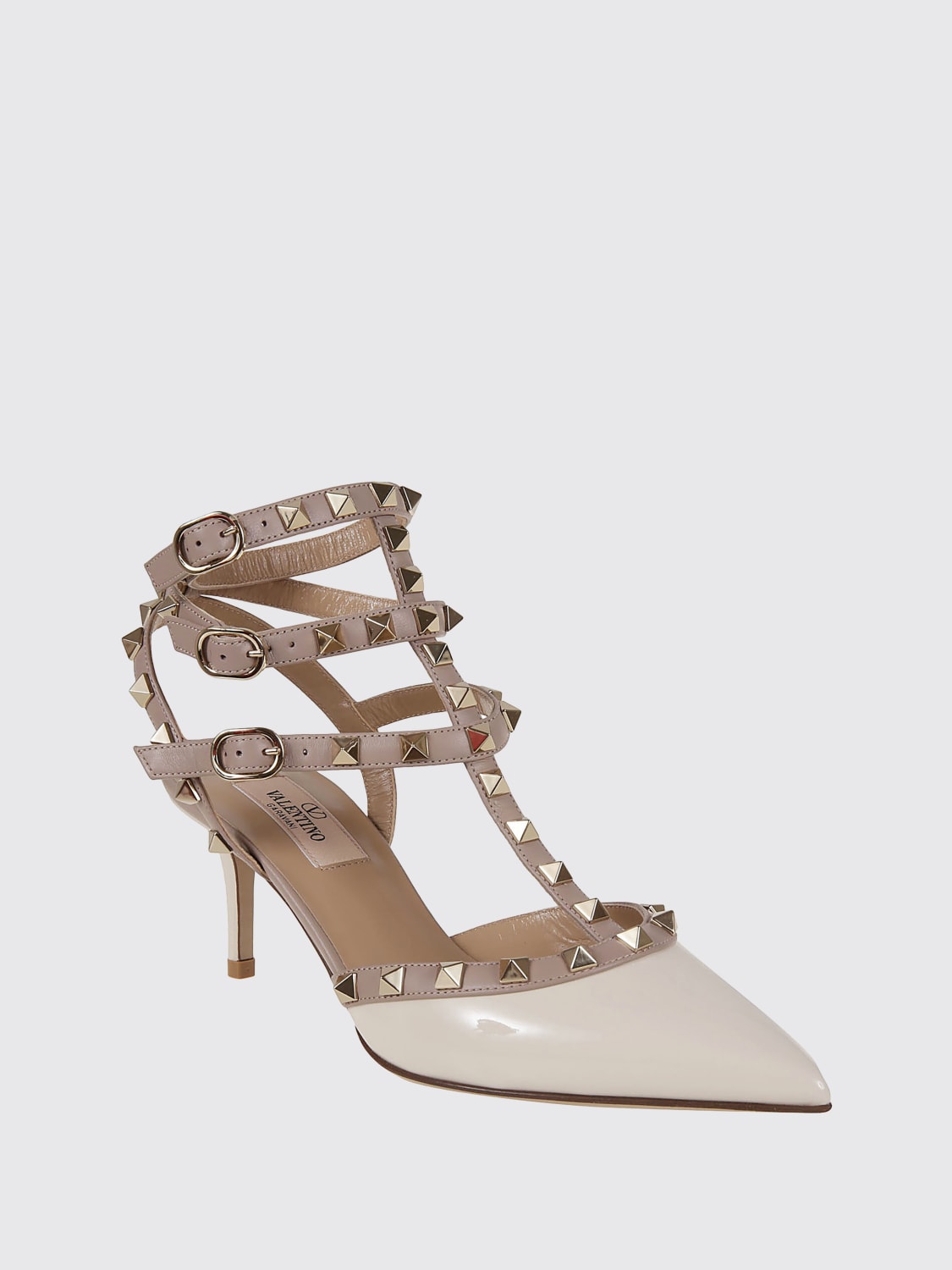 VALENTINO GARAVANI PUMP: Flat shoes woman Valentino Garavani, Ivory - Img 2