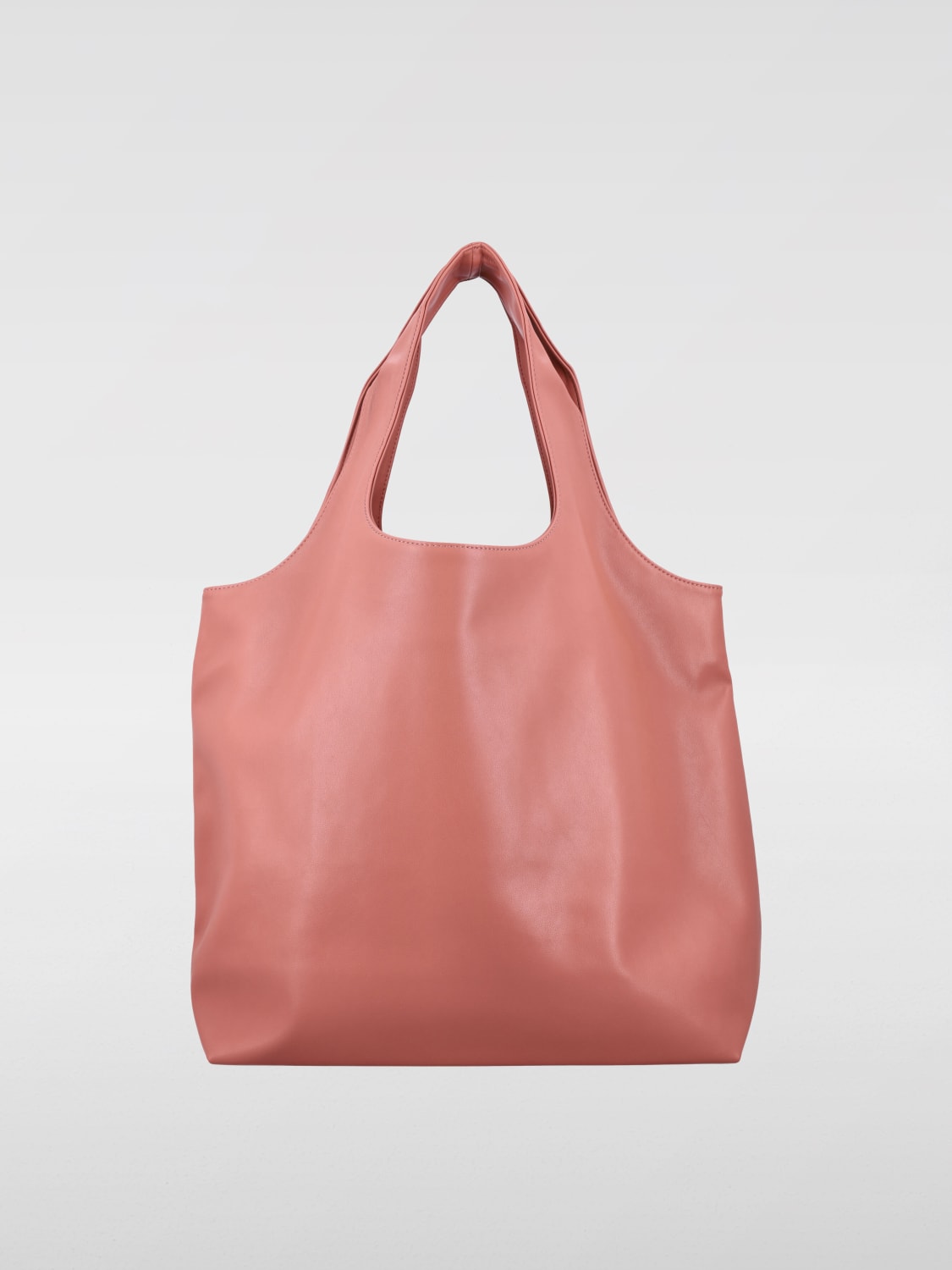 A.P.C. BORSA A TRACOLLA: Borsa a spalla Ninon con logo A.P.C. in pelle sintetica, Rosa - Img 2