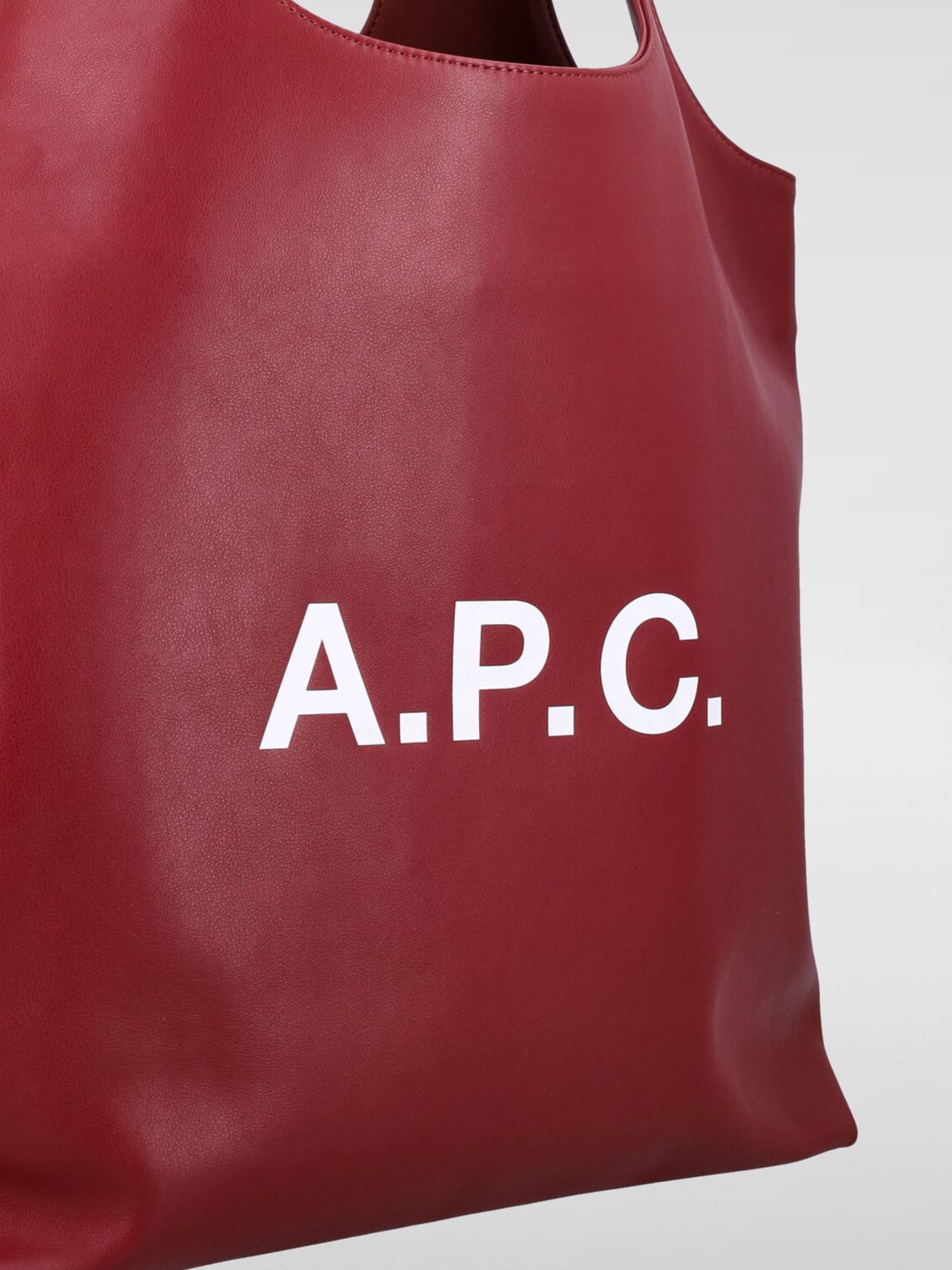 A.P.C. UMHÄNGETASCHE: Tasche herren A.P.C., Weinrot - Img 3