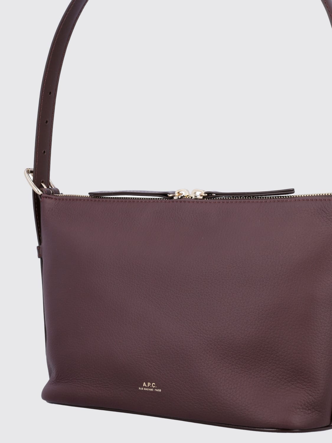 A.P.C. 肩包: 手提包 女士 A.P.C., 酒红 - Img 3