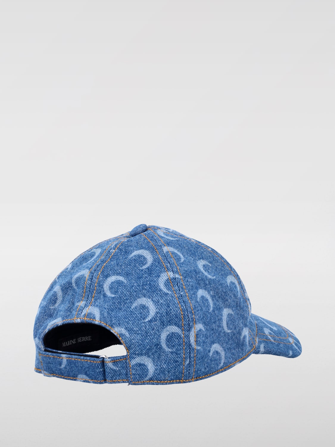 MARINE SERRE 帽子: 帽子 男士 Marine Serre, 蓝色 - Img 2