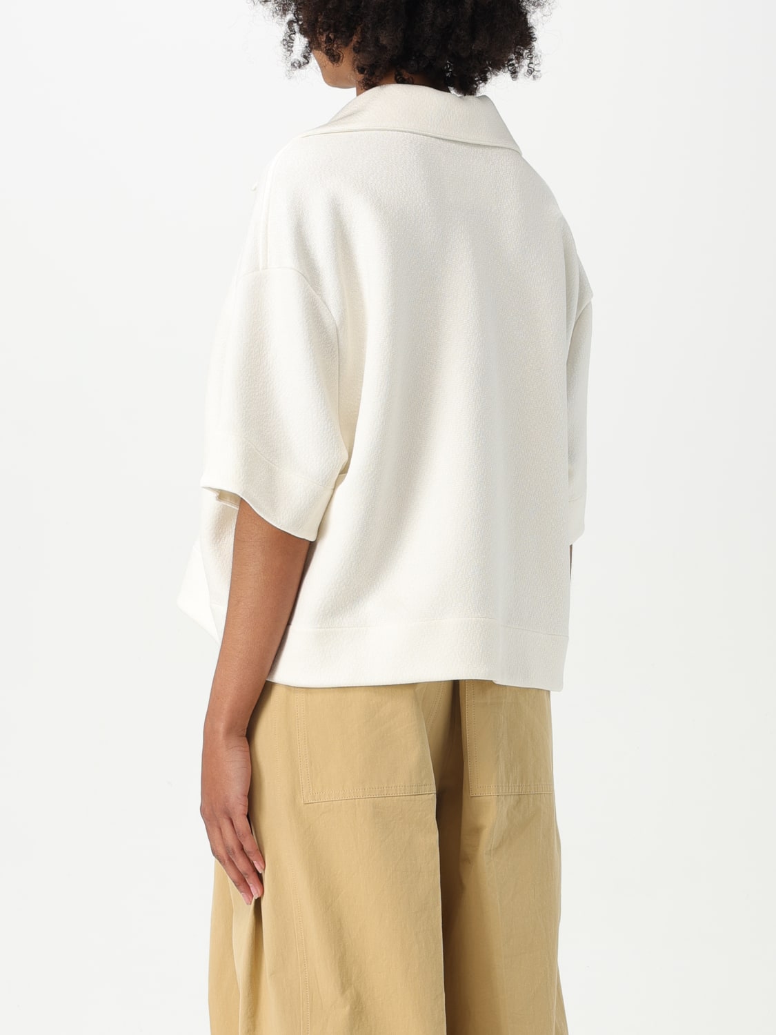 JIL SANDER：ポロシャツ レディース - ホワイト | GIGLIO.COM