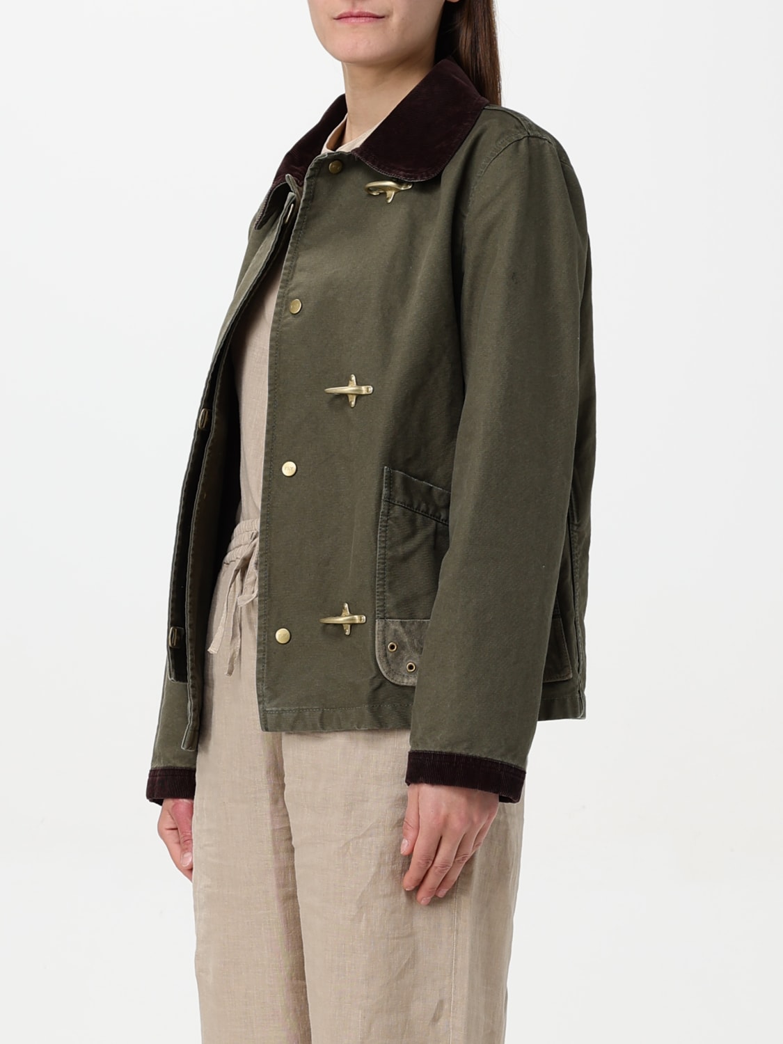 ジャケット FAY Women Jackets NAW1250315SWXZ 0426 Green FAY: women's jacket - Green | Fay jacket NAW1250415LUC5