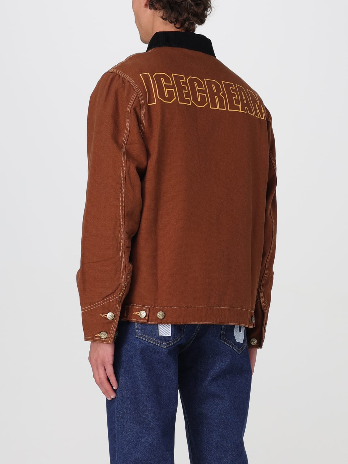 ICECREAM JACKET: Jacket men Icecream, Brown - Img 2