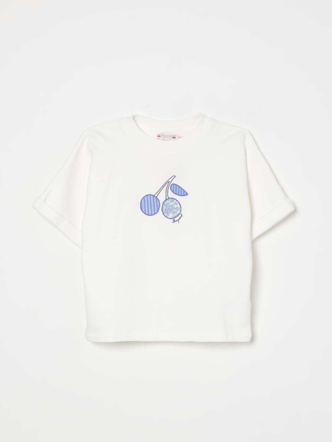 BONPOINT T恤: T恤 儿童 Bonpoint, 白色 - Img 1