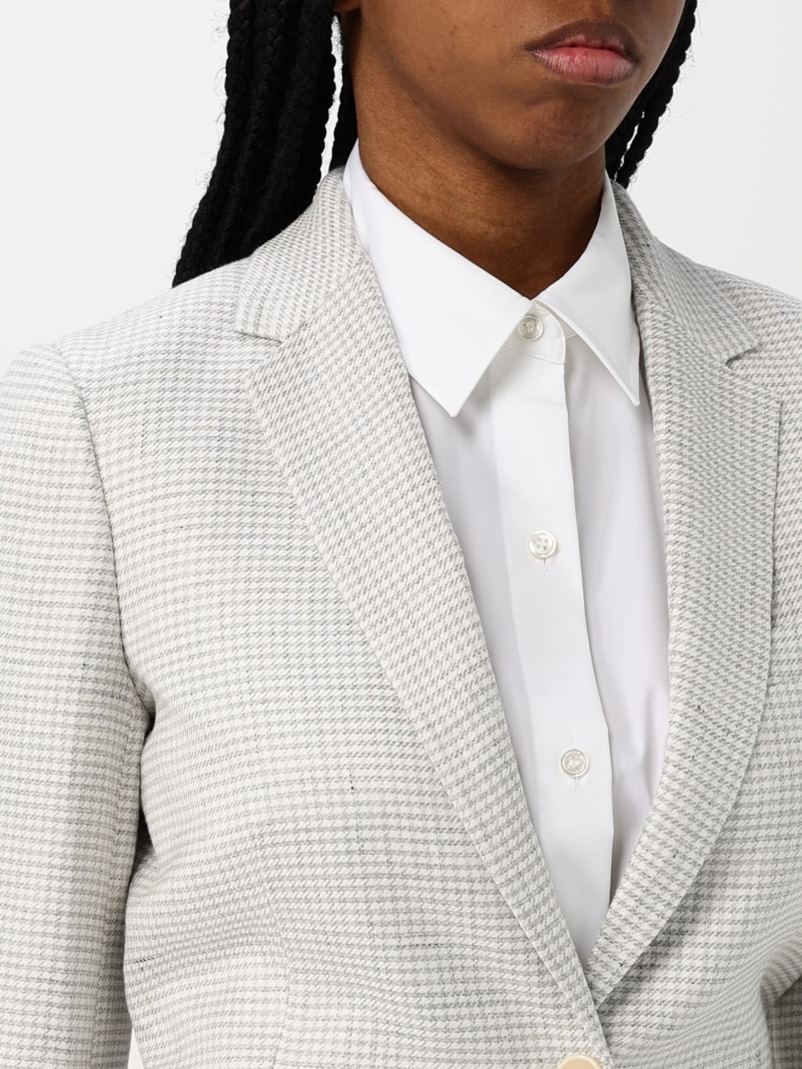 ジャケット THEORY Women Outer 412113 O1103103 GREY THEORY: women's blazer - Grey | Theory blazer O1103103