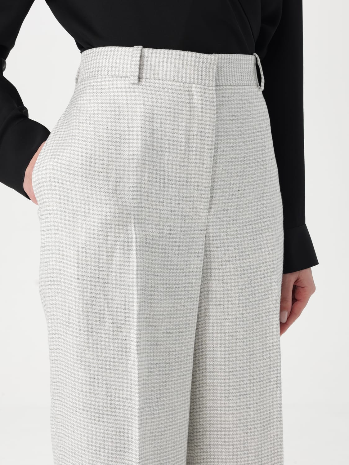 パンツ THEORY Woman Pants Grey O1103203 25P THEORY: Pants woman - Grey | Theory pants O1103203 online at