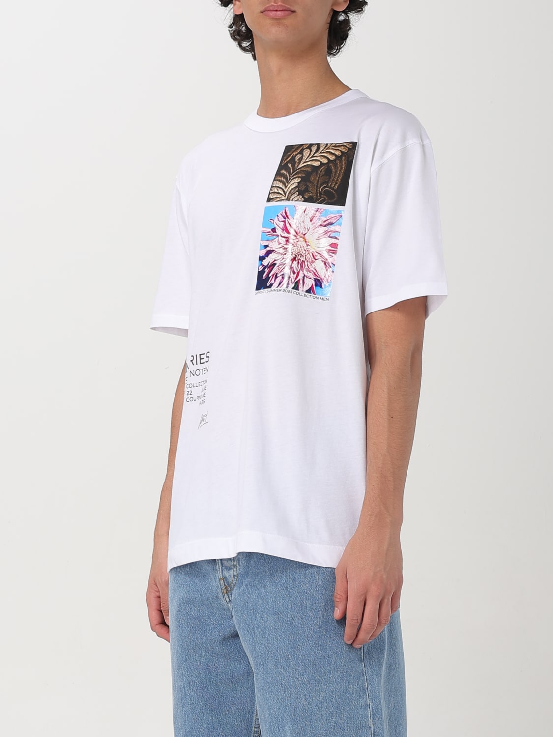 DRIES VAN NOTEN T-SHIRT: T-shirt men Dries Van Noten, White - Img 4