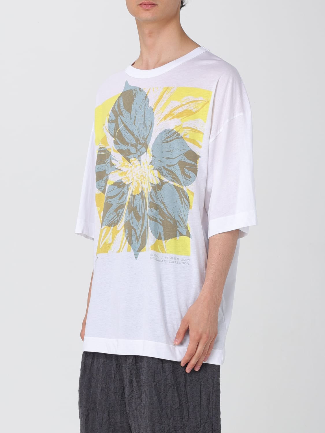 DRIES VAN NOTEN T-SHIRT: T-shirt men Dries Van Noten, White - Img 4