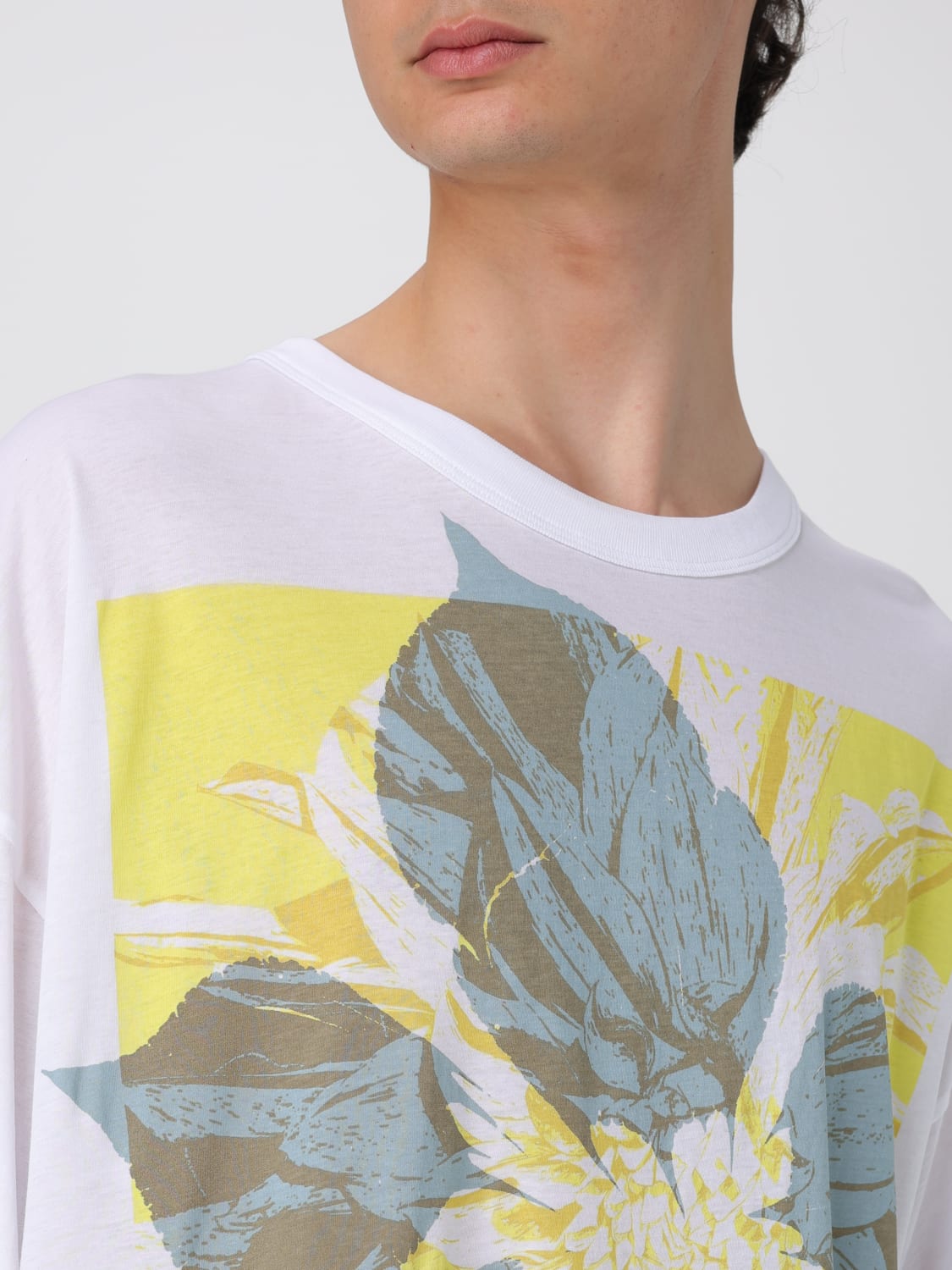 DRIES VAN NOTEN T-SHIRT: T-shirt men Dries Van Noten, White - Img 5