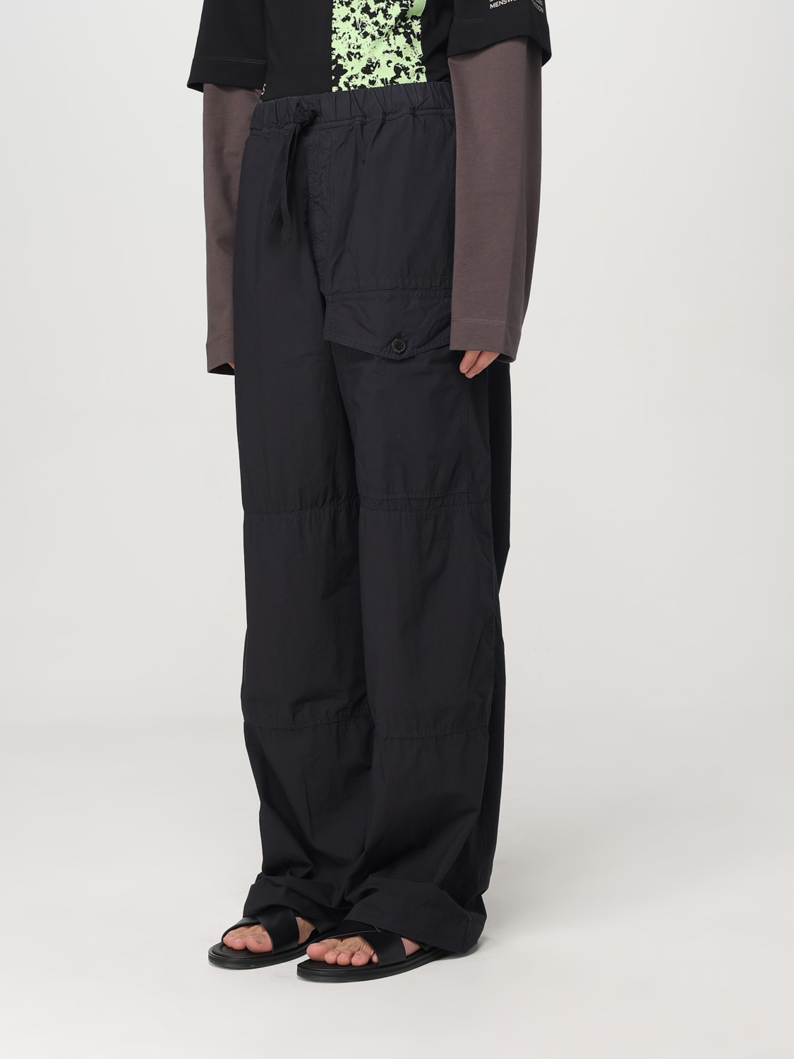 DRIES VAN NOTEN PANTS: Pants men Dries Van Noten, Blue - Img 4
