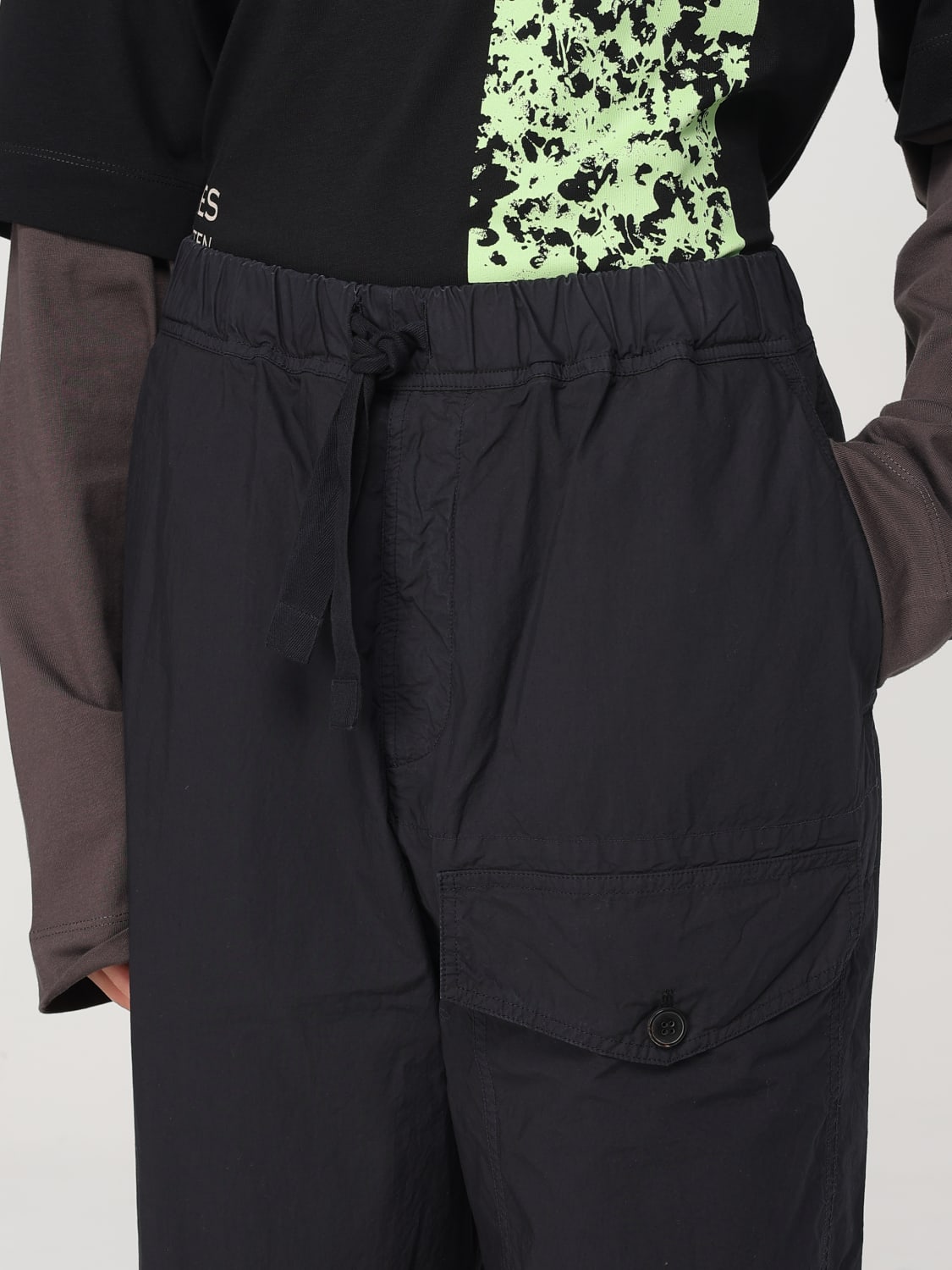 DRIES VAN NOTEN PANTS: Pants men Dries Van Noten, Blue - Img 5