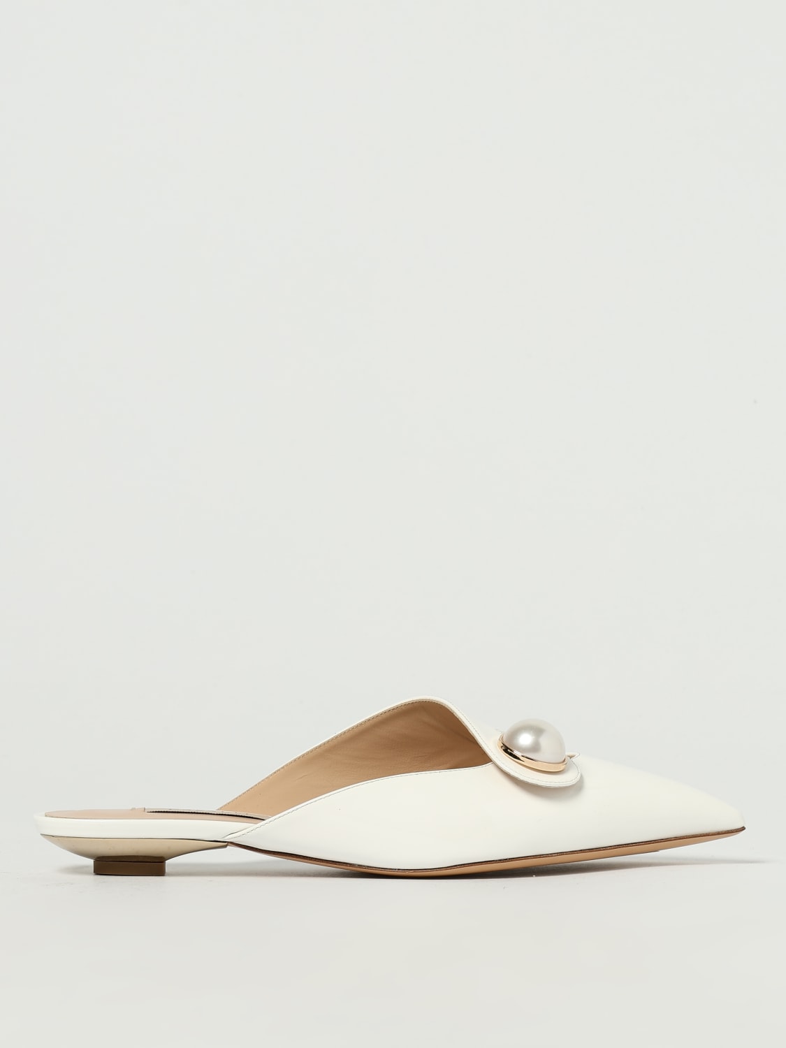 シューズ・サンダルその他 CASADEI Woman Flat sandals White 1G637J020MC2653 9999 CASADEI: Flat sandals woman - White | Casadei shoes