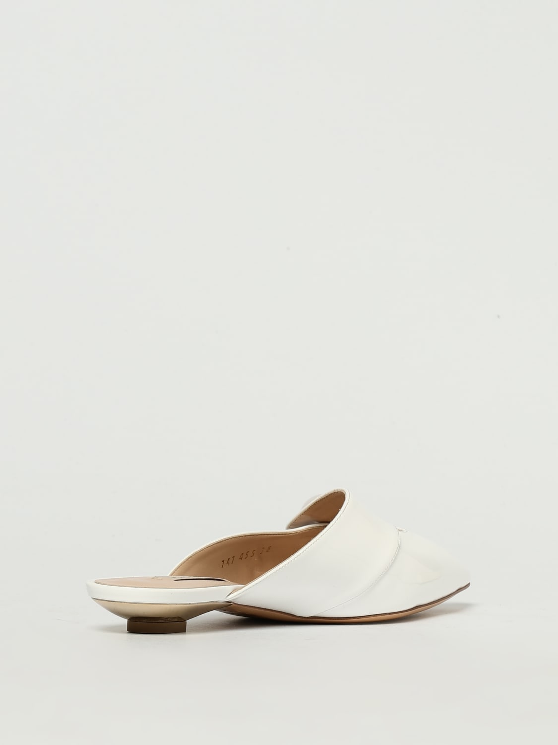 シューズ・サンダルその他 CASADEI Woman Flat sandals White 1G637J020MC2653 9999 CASADEI: Flat sandals woman - White | Casadei shoes
