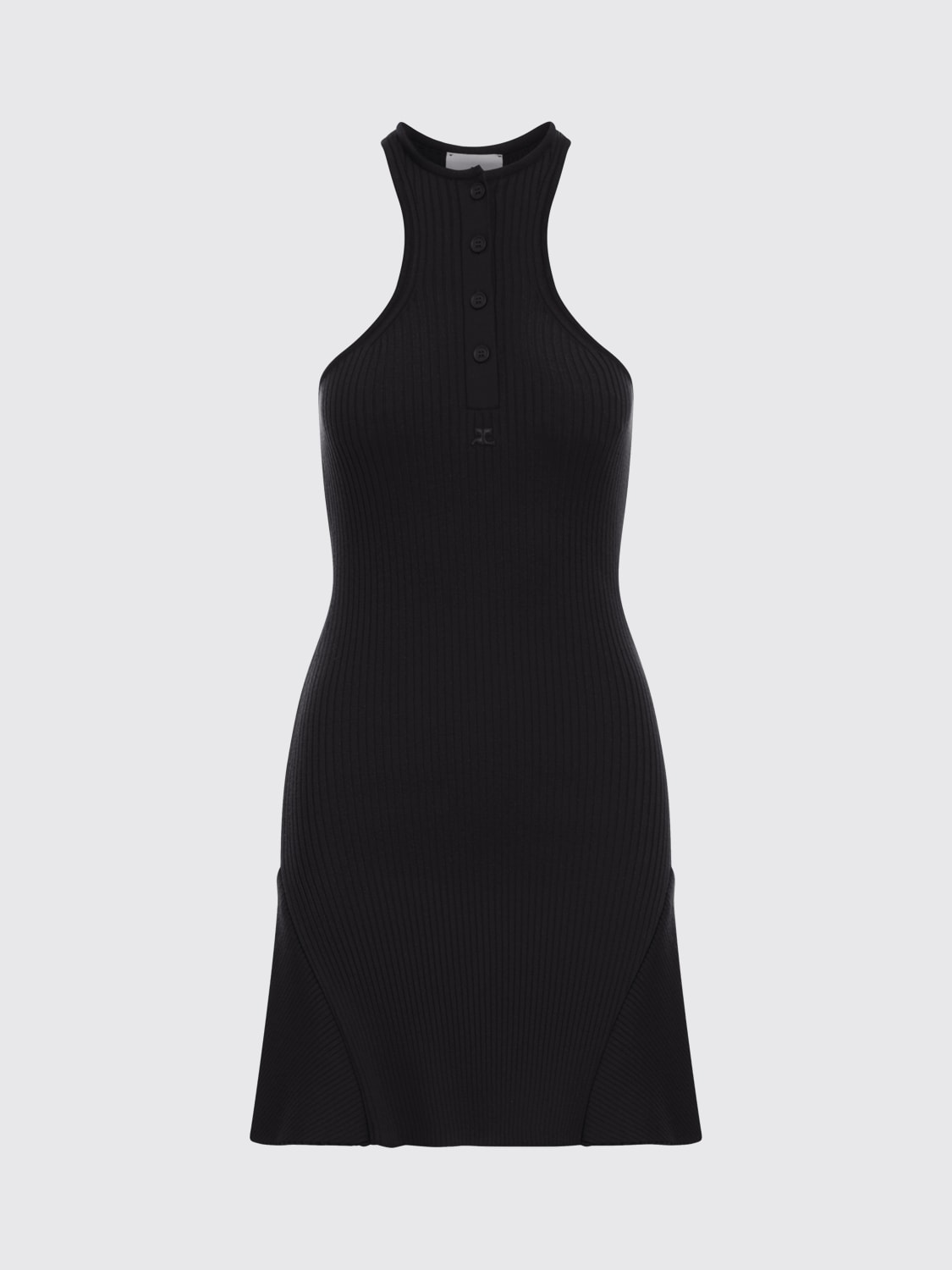 COURRÈGES DRESS: Dress woman CourrÈges, Black - Img 1