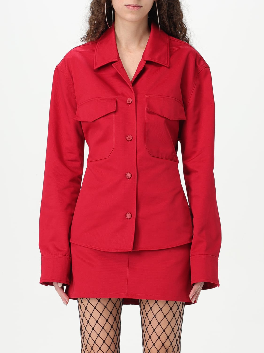 COURRÈGES SHIRT: Courrèges women's shirt, Red - Img 1