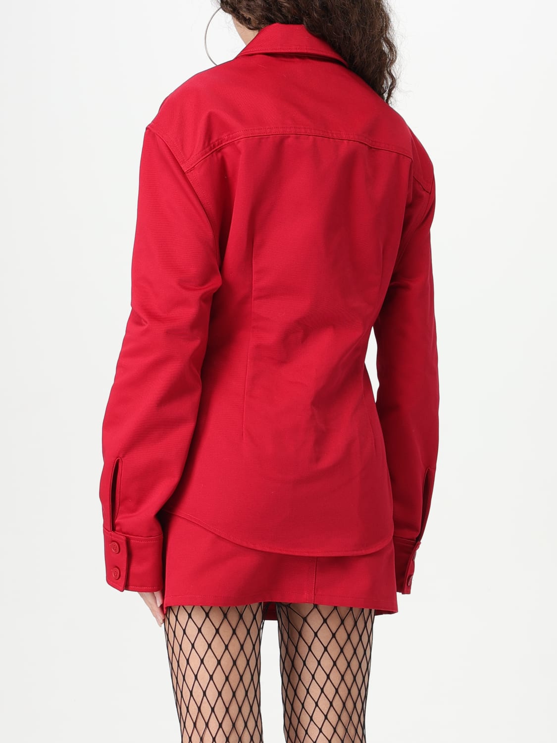 COURRÈGES SHIRT: Courrèges women's shirt, Red - Img 3