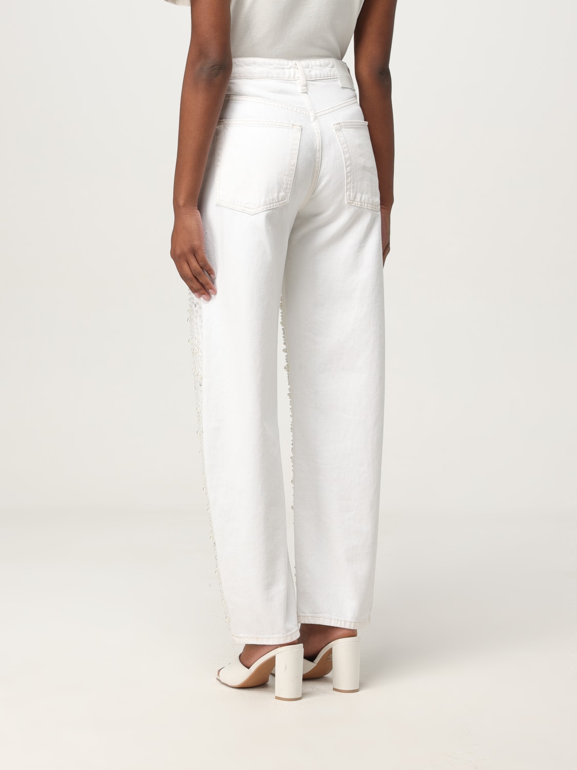 FRAME VAQUEROS: Vaquero mujer Frame, Blanco - Img 2