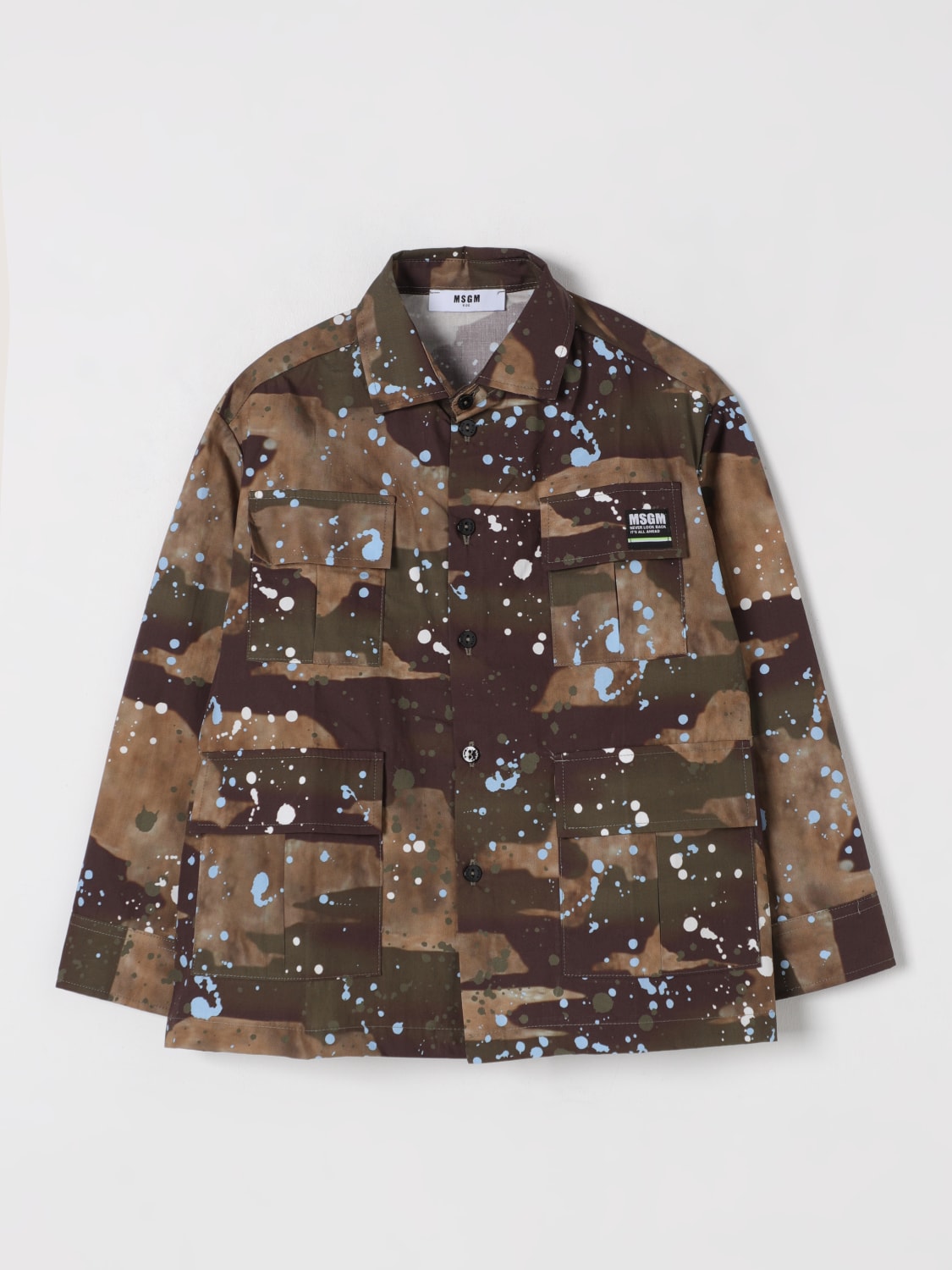 MSGM KIDS SHIRT: Shirt kids MSGM Kids, Black - Img 1