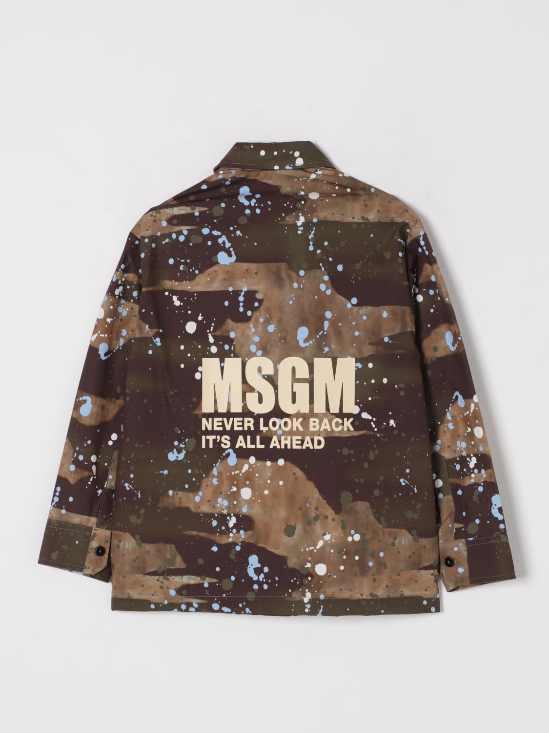 MSGM KIDS SHIRT: Shirt kids MSGM Kids, Black - Img 2