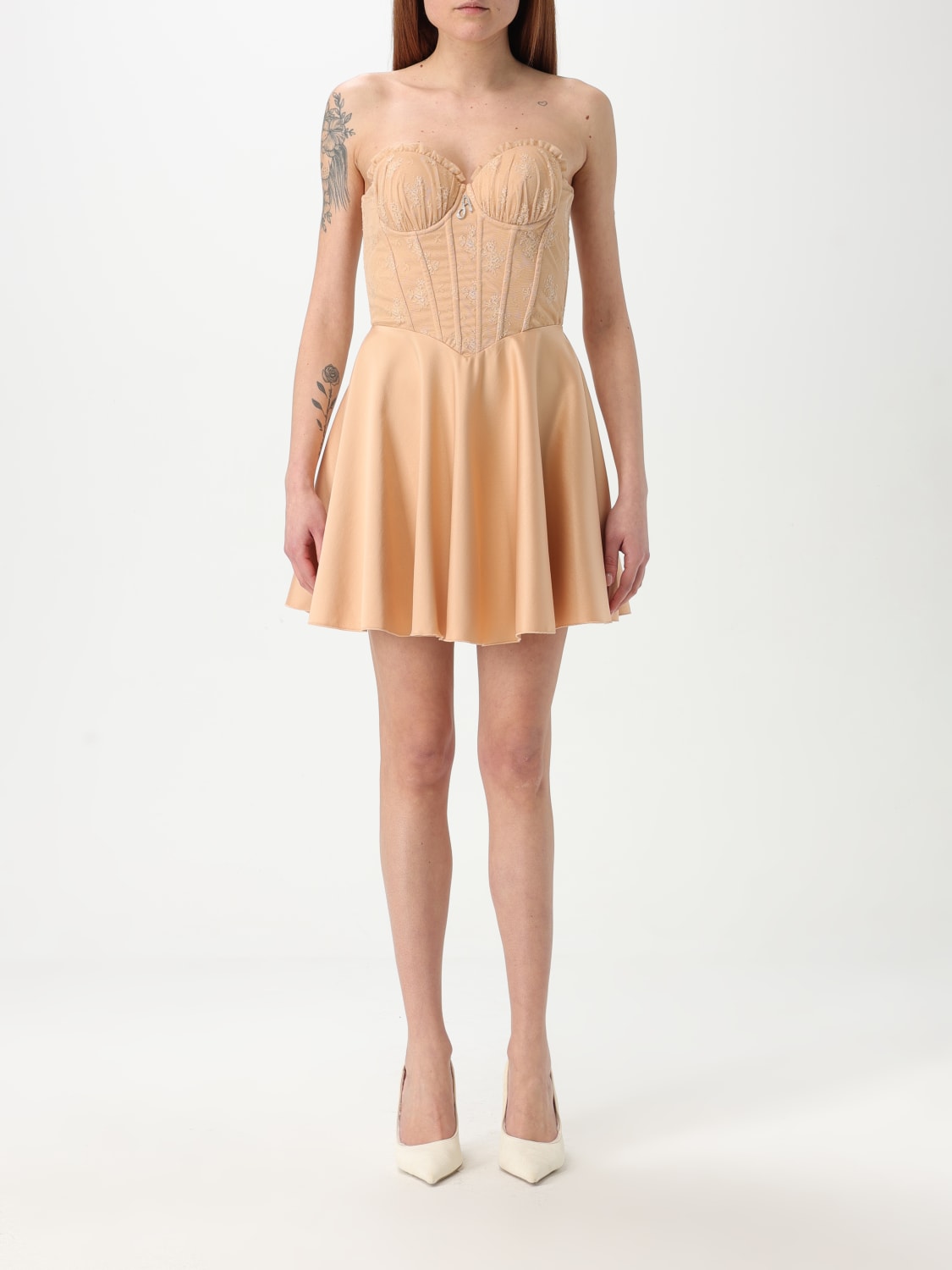 ワンピース ANIYE BY Woman Dress Blush Pink 185621 00800 ANIYE BY: Dress woman - Blush Pink | Aniye by dress 185621