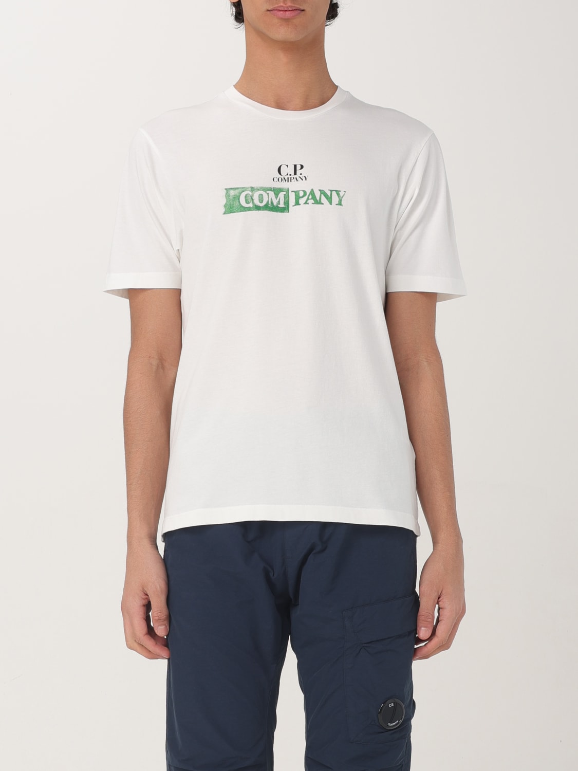 Tシャツ・カットソー C.P. COMPANY Men T Shirts 18CMTS307A005431G 103 White C.P. COMPANY: T-shirt men - White | C.P. Company t-shirt